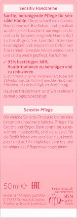 Handcreme sensitiv WELEDA