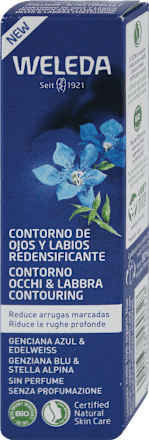 Contorno occhi e labbra contouring con genziana blu e stella alpina WELEDA