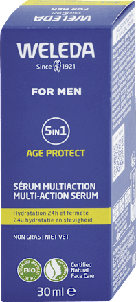 Multifunkčné pleťové sérum Age Protect For Men 5v1 WELEDA