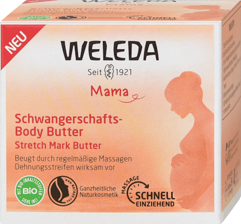 Körperbutter Schwangerschaft WELEDA Mama
