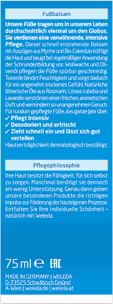 Fußcreme, Fußbalsam WELEDA