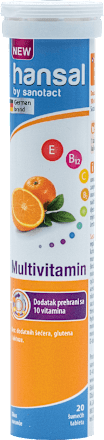 Multivitamin šumeće tablete  hansal