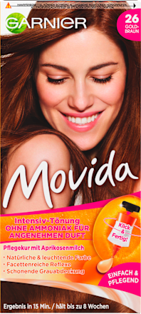 Haartönung 26 Goldbraun  Movida