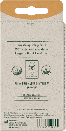 Kondome Pro Nature Intensiv Ritex