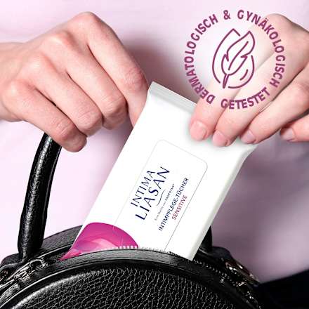 Intimpflegetücher Sensitive INTIMA LIASAN