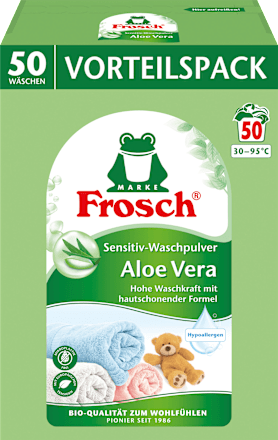 Sensitiv Aloe Vera praškasti deterdžent za rublje, 50 pranja Frosch