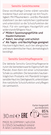 Gesichtscreme Mandel Sensitiv  WELEDA