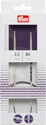 Rundstricknadeln, 80 cm, 3,5 mm Prym