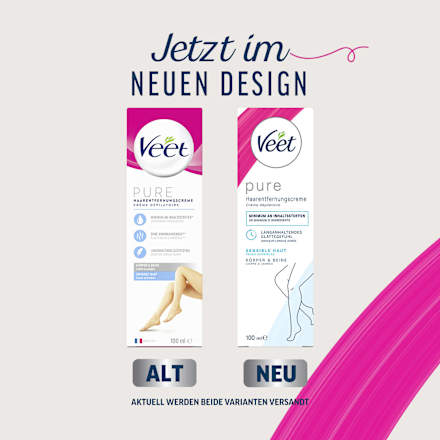 Enthaarungscreme Sensible Haut Veet