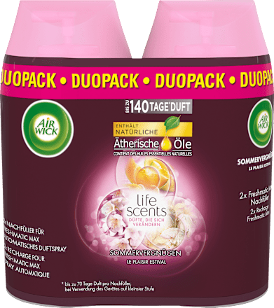 Lufterfrischer Freshmatic Sommervergnügen Nachfüllpack (2x250 ml) AirWick