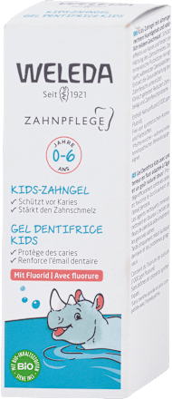 Otroški zobni gel s fluoridom, 0-6 let WELEDA