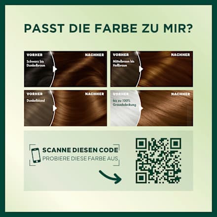 Nutrisse Creme dauerhafte Pflege-Haarfarbe - Nr. 43 Cappuccino Goldbraun GARNIER NUTRISSE