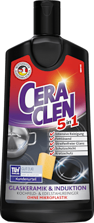 Glaskeramikreiniger & Induktionsreiniger 3-in-1 CERACLEN