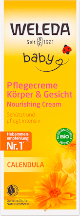 Hidratantna krema za osjetljivu i suhu kožu beba s nevenom WELEDA baby