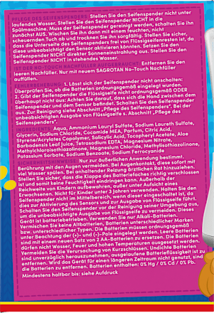 Seifenspender No Touch Kids + Nachfüllpack Aloe Vera Sagrotan