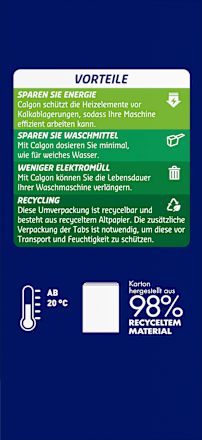 Waschmaschinenreiniger 4in1 Tabs Calgon