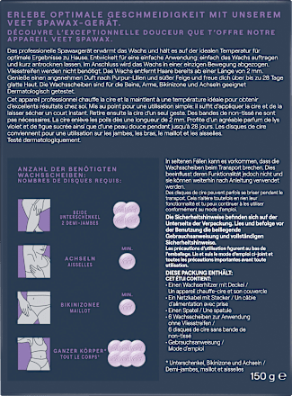 Spawax Warmwachsset Veet