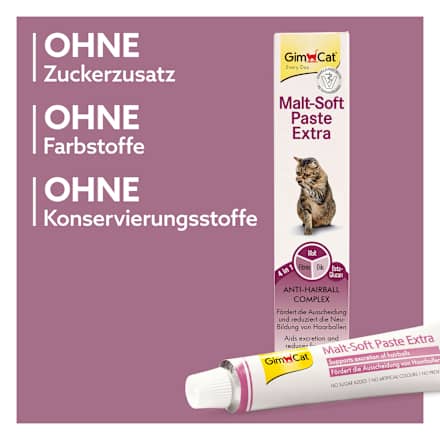 Nahrungsergänzung Katze, Malt-Soft-Paste Extra GimCat