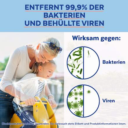 Desinfektionstücher 2in1, Reisegröße Sagrotan