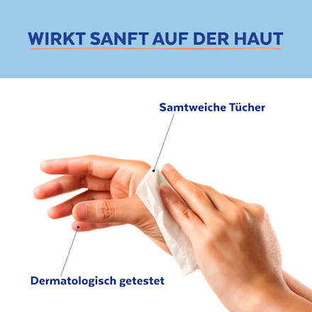 Desinfektionstücher 2in1 für Unterwegs Sagrotan