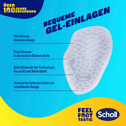 Druckstellenschutz Ballen Gelpads Scholl