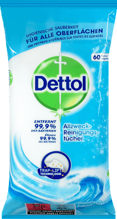 Allzwcktücher Ozeanfrische Dettol