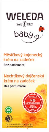 měsíčkový kojenecký krém na zadeček WELEDA baby