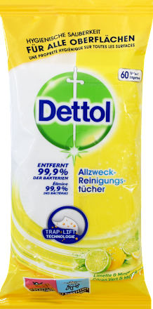 Allzwecktücher Limette & Minze Dettol