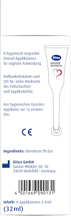 Kinderwunsch Gleitmittel 8x4ml Ritex