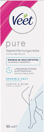 Enthaarungscreme Körper & Beine sensitiv Veet