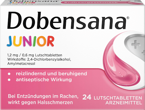 Junior Erdbeergeschmack Lutschtabletten Dobensana