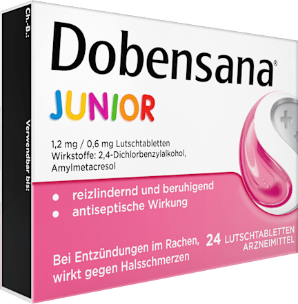 Junior Erdbeergeschmack Lutschtabletten Dobensana