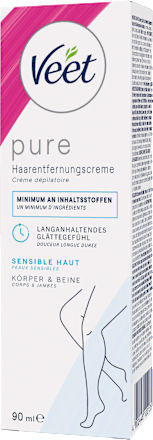 Enthaarungscreme Körper & Beine sensitiv Veet