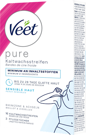 Kaltwachsstreifen Bikini & Achseln Veet
