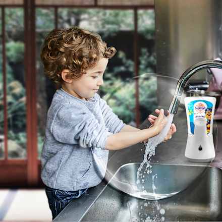 Seifenspender No Touch Kids Entdecker-Power Nachfüllpack Sagrotan