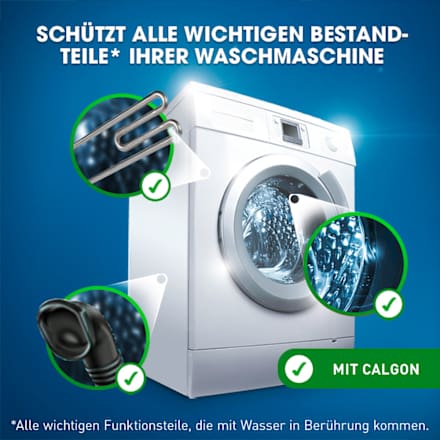 Waschmaschinenreiniger 4in1 Tabs Calgon