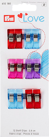 Stoff Clips, 2,6 cm Prym