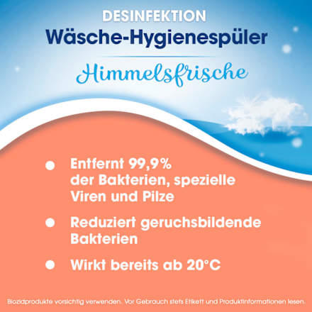 Hygiene-Spüler Wäsche Himmelfrische Sagrotan
