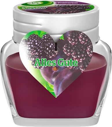 Duftkerze im Glas klein Waldbeeren 'Alles Gute' 30g AirWick