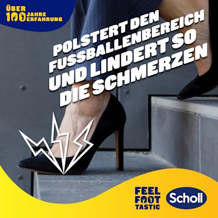 Druckstellenschutz Ballen Gelpads Scholl