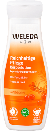 Körperlotion reichhaltige Pflege Sanddorn  WELEDA