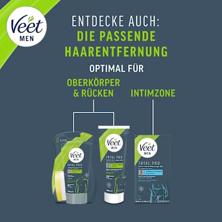 Haarentfernungscreme Sensitive Veet MEN