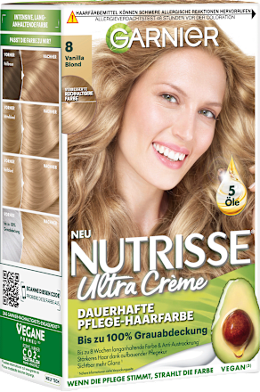 Haarfarbe 8 Vanilla Blond GARNIER NUTRISSE