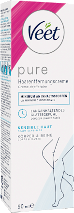 Enthaarungscreme Körper & Beine sensitiv Veet