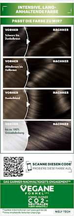 Haarfarbe 3 Espresso Dunkelbraun GARNIER NUTRISSE