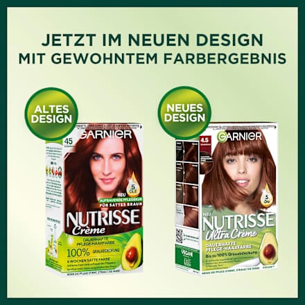 Haarfarbe 4.5 Schokobraun GARNIER NUTRISSE