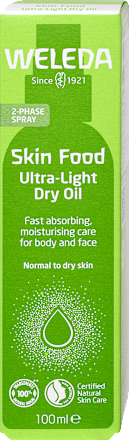 Dvojfázový suchý olej Skin Food Ultra-Light WELEDA