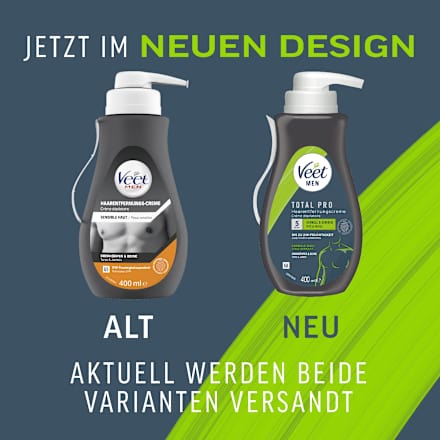 Haarentfernungscreme Sensitive Veet MEN