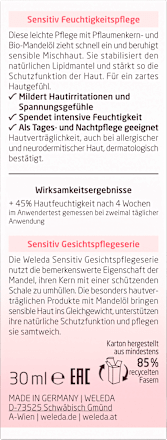 Feuchtigkeitscreme Mandel Sensitiv WELEDA