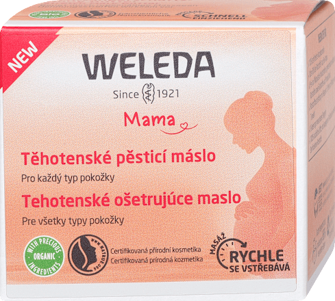 těhotenské pěsticí máslo WELEDA